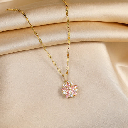 Collier "Fleur de Cerisier"