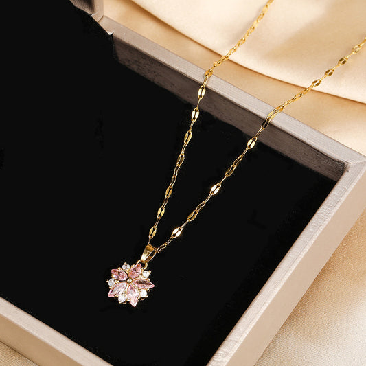 Collier "Fleur de Cerisier"