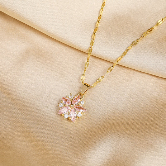 Collier "Fleur de Cerisier"