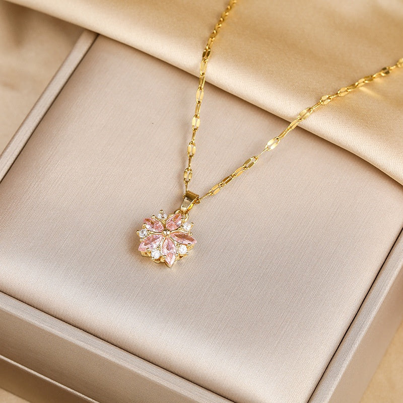 Collier "Fleur de Cerisier"
