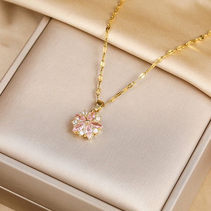 Collier "Fleur de Cerisier"